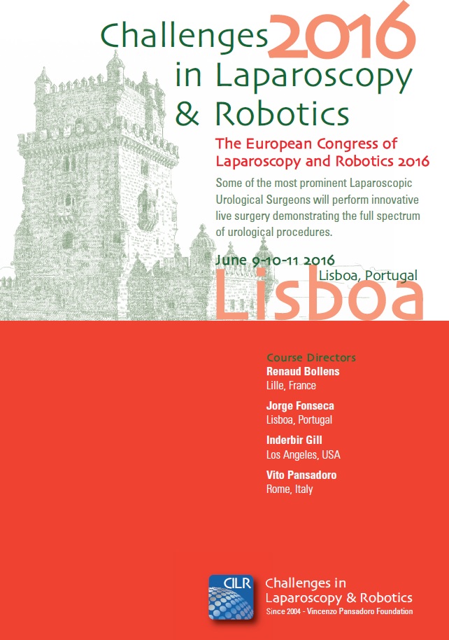Challenges in Laparoscopy & Robotics 2016 – Lisbon, Champalimaud Foundation, June 9th – 11th, 2016