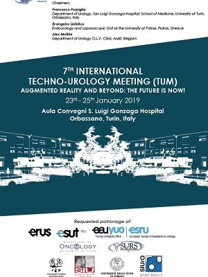 7th Techno-Urology Meeting (TUM) – Orbassano, San Luigi Gonzaga Hospital, January 23rd-25th, 2019