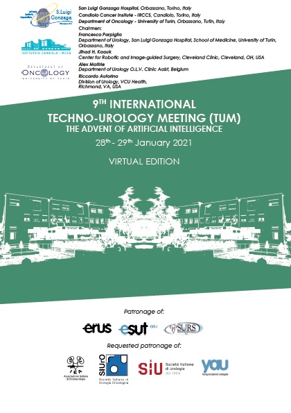 9th Virtual Edition  International Techno-Urology  Meeting,(TUM),   January 28th-29th 2021