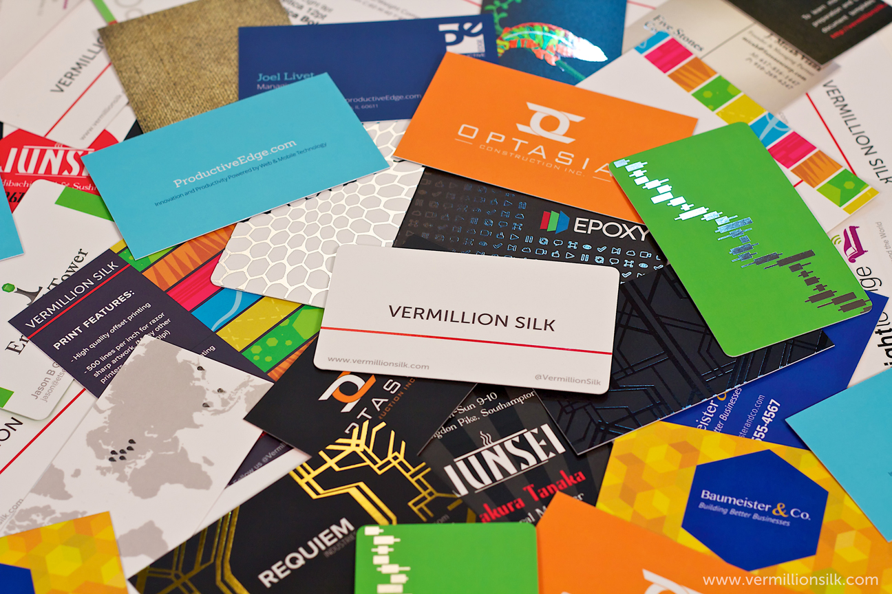 Vermillion-Silk-Business-Card-Collection