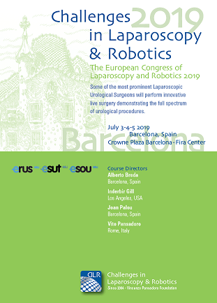 Challenges in Laparoscopy & Robotics 2019 – Barcelona, Crowne Plaza Fira Center, July 3-4-5, 2019