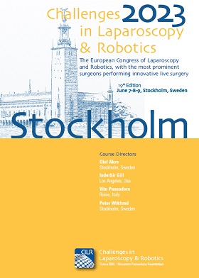 Challenges in Laparoscopy & Robotics, Stockholm, Sweden  June 7,8,9   2023